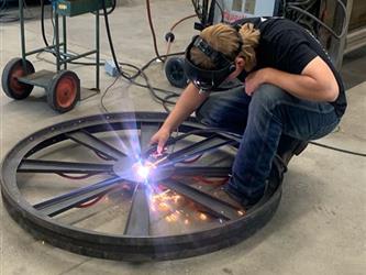 Nevada Unions CTE program -design and welding skills demonstrated are awesome