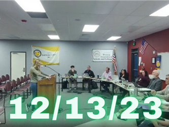 Board Meeting recording on 12/13/23